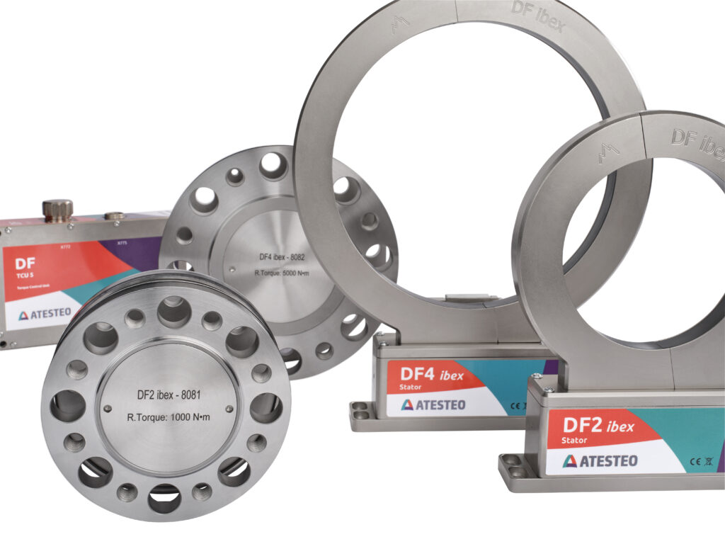 Nowe kołnierzowe czujniki momentu obrotowego DF ibex produkcji Atesteo. Nowe kołnierzowe czujniki momentu obrotowego DF ibex produkcji Atesteo.