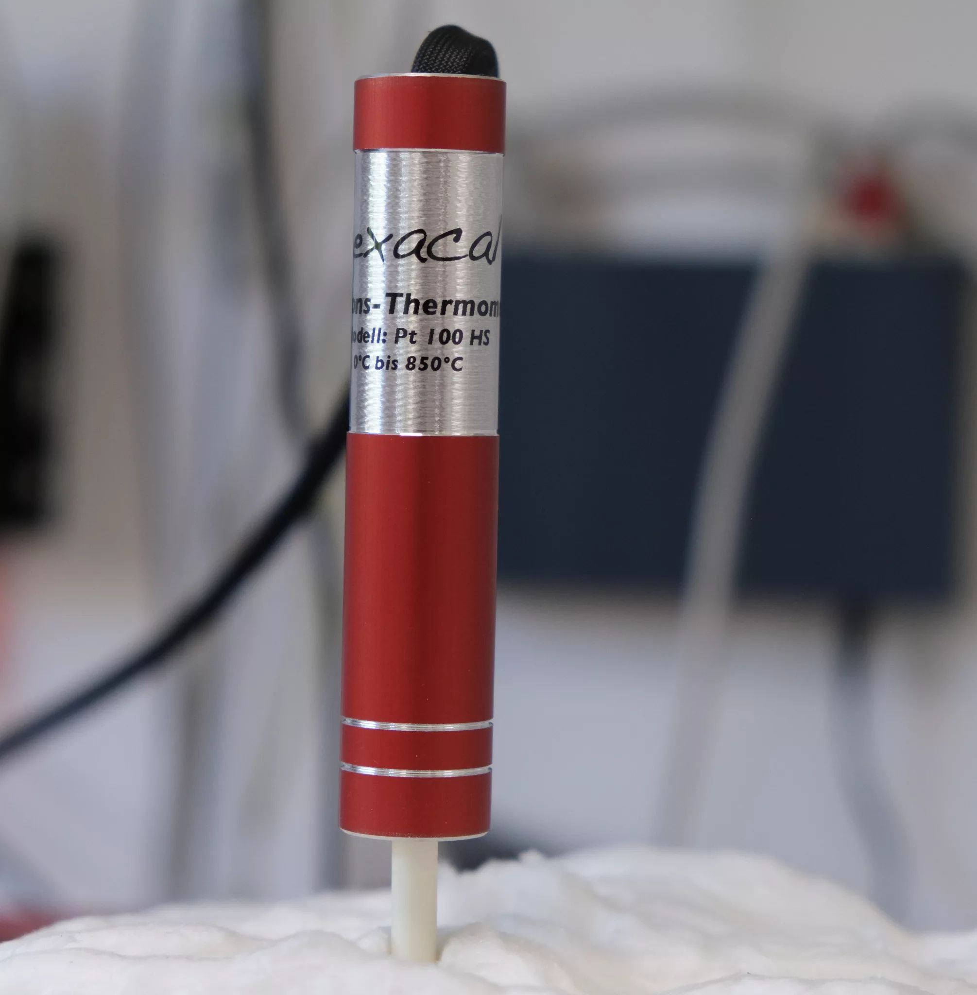 eXacal-158 wysokotemperaturowy precyzyjny czujnik Pt100HS (0° … 850°C)